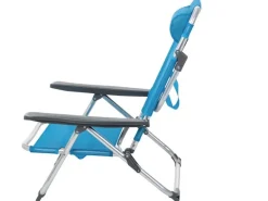 KOOR Strandstuhl Arieenzo, Blau, 2 Stück