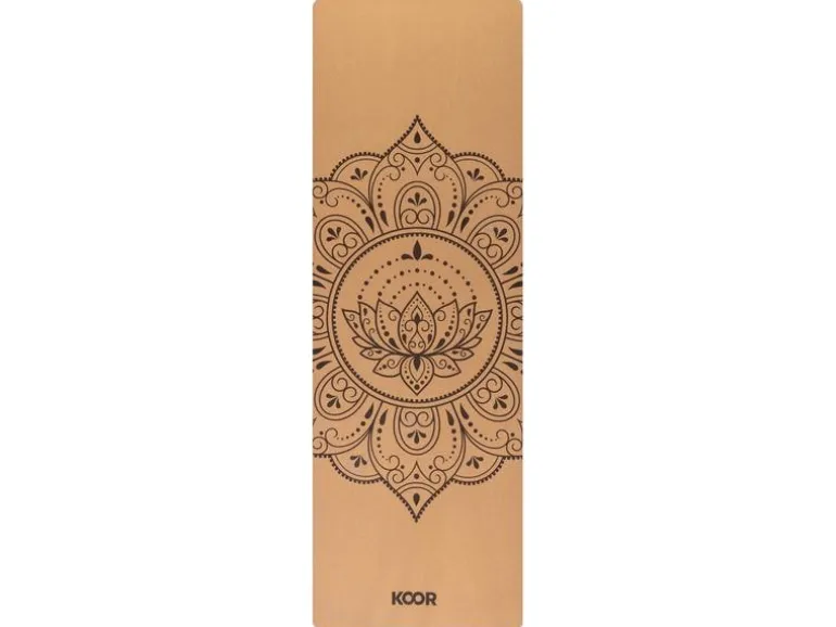 KOOR Yogamatte Kork, 183 x 61 x 0.4 cm