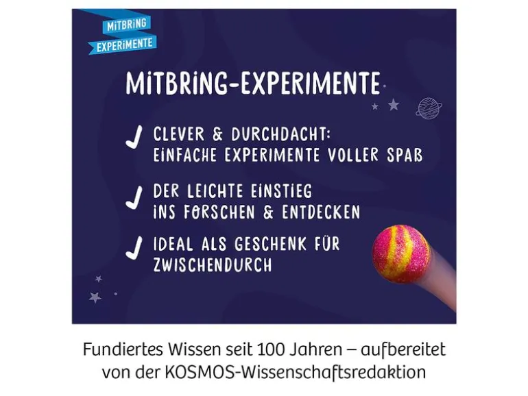 Kosmos Experimentierkasten Flummi-Planeten