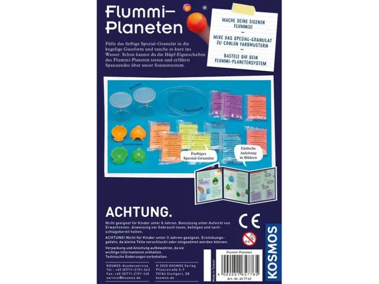 Kosmos Experimentierkasten Flummi-Planeten