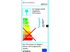 Kristall Form Spiegel LED FrameLight I