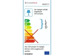 Kristall Form Spiegel LED Sirius I