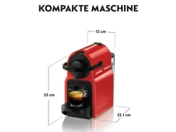 Krups Kaffeemaschine Nespresso Inissia XN1005 Rot