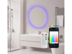 KSiX Badezimmerleuchte Oasis Smart Spiegel RGB + CCT 70 cm