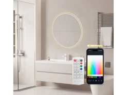 KSiX Badezimmerleuchte Oasis Smart Spiegel RGB + CCT 70 cm