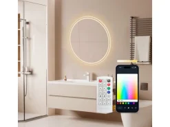 KSiX Badezimmerleuchte Oasis Smart Spiegel RGB + CCT 70 cm