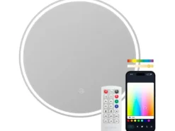 KSiX Badezimmerleuchte Oasis Smart Spiegel RGB + CCT 70 cm