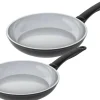 Kuhn Rikon Bratpfanne Set Easy Ceramic 2 Stück, Ø 24 cm/28 cm