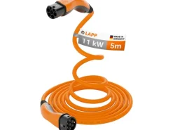 Lapp Ladekabel Helix für Elektroauto Typ 2, 11 kW, 5 m, Orange