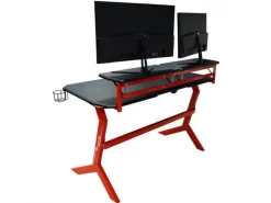 LC-Power Gaming Tisch LC-GD-1R Schwarz/Rot
