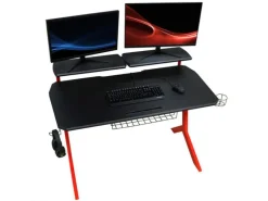 LC-Power Gaming Tisch LC-GD-1R Schwarz/Rot