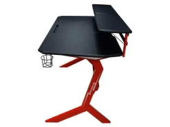 LC-Power Gaming Tisch LC-GD-1R Schwarz/Rot