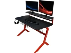 LC-Power Gaming Tisch LC-GD-1R Schwarz/Rot