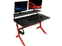LC-Power Gaming Tisch LC-GD-1R Schwarz/Rot