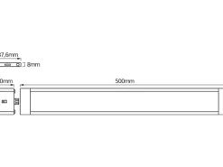 Ledvance Unterbauleuchte LED Cabinet Slim, 50 cm, 10W, 3000 K