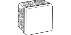 Legrand Abzweigdose Plexo IP55 80 x 80 x 45 mm