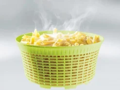 Leifheit Salatschleuder ComfortLine 26 cm, Weiss