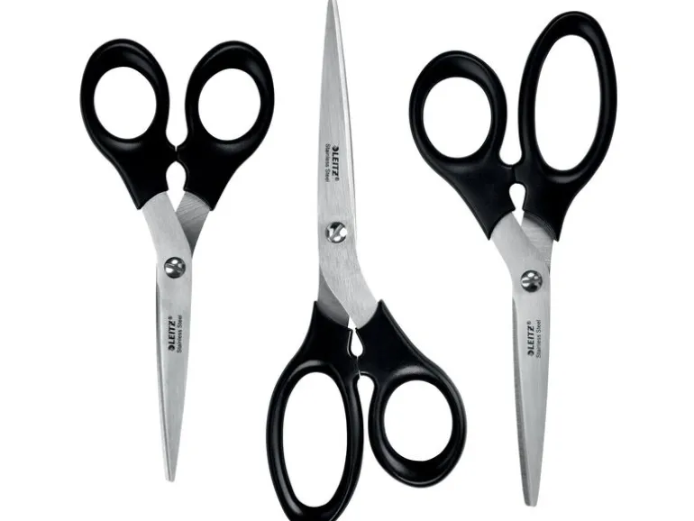 Leitz Schere 16.5, 18.5, 20 cm, Edelstahl