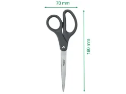 Leitz Schere Titan Schere 18 cm, Titanium