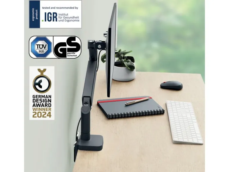 Leitz Workplace Ergo Single Monitorarm