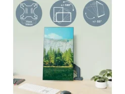 Leitz Workplace Ergo Single Monitorarm