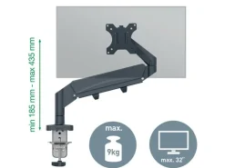 Leitz Workplace Ergo Single Monitorarm