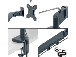 Leitz Workplace Ergo Single Monitorarm