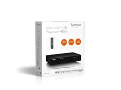 Lenco DVD-Player DVD-121BK USB HDMI SCART
