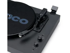 Lenco LS-60BK Bluetooth Retro-Design Holzgehäuse