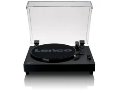 Lenco LS-60BK Bluetooth Retro-Design Holzgehäuse
