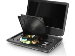 Lenco Portabler Dual DVD Player DVP-1046BK