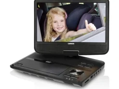Lenco Portabler Dual DVD Player DVP-1046BK