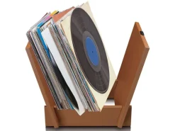 Lenco TTA-040 Record Storage Rack Holzgestell Holzfarben