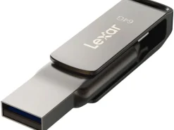 Lexar USB-Stick JumpDrive Dual Drive D400 64 GB