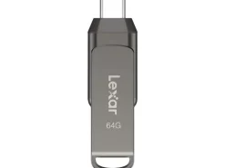 Lexar USB-Stick JumpDrive Dual Drive D400 64 GB