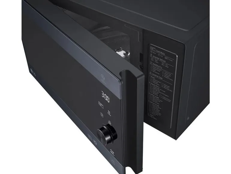 LG Mikrowelle mit Grill MH6565CPB Schwarz