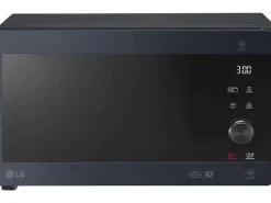 LG Mikrowelle mit Grill MH6565CPB Schwarz