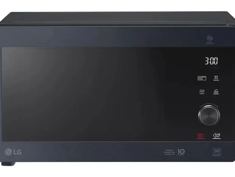 LG Mikrowelle mit Grill MH6565CPB Schwarz