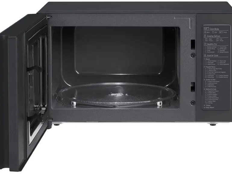 LG Mikrowelle mit Grill MH6565CPB Schwarz