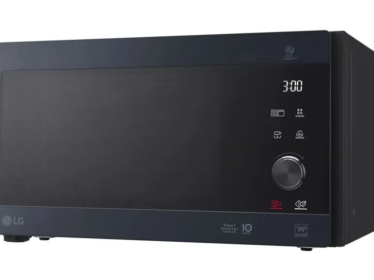 LG Mikrowelle mit Grill MH6565CPB Schwarz