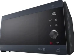 LG Mikrowelle mit Grill MH6565CPB Schwarz