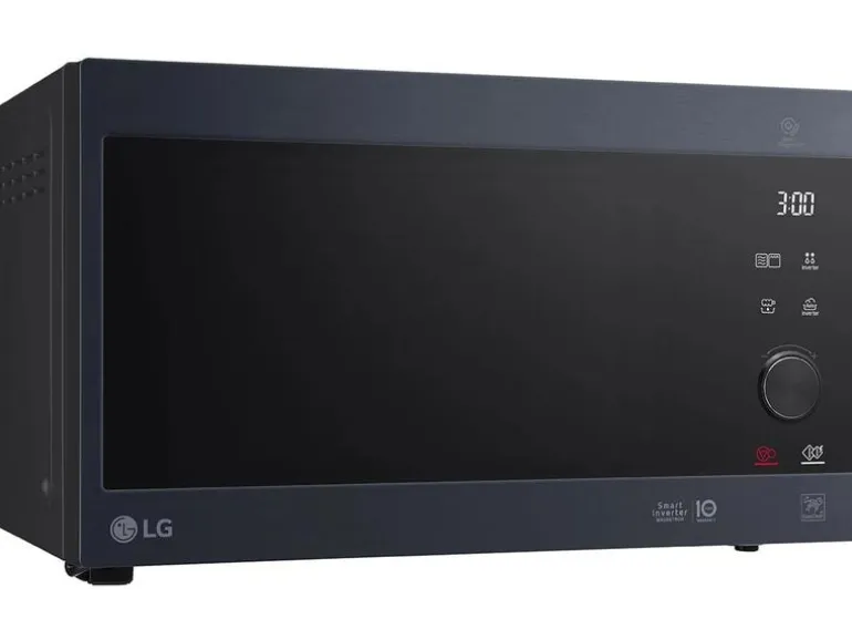 LG Mikrowelle mit Grill MH6565CPB Schwarz