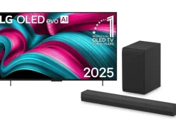 LG TV OLED42C57 inkl. DS40T Soundbar 42