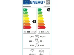 LG Waschtrockner V7WD107H2E 10.5 kg / 7 kg