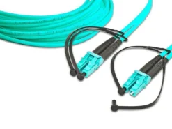 Lightwin LWL-Patchkabel Multimode LC – LC, OM3, Duplex, 2 m