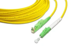 Lightwin LWL-Patchkabel SM E2000/APC – LC/APC, OS2, Simplex, 2 m