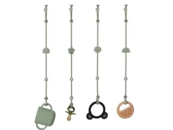 Little Bear Kinderwagenkette aus Silikon Sage
