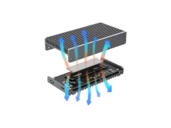 LMP Externes Gehäuse DataFlash USB4 M.2/Palm-sized NVMe SSD