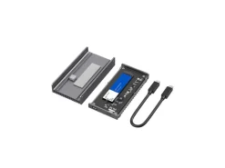 LMP Externes Gehäuse DataFlash USB4 M.2/Palm-sized NVMe SSD