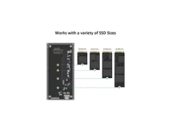 LMP Externes Gehäuse DataFlash USB4 M.2/Palm-sized NVMe SSD